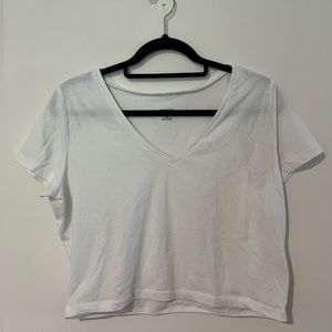 Wild Fable XXL White Crop Top